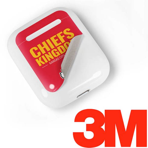 NFL Kansas City Chiefs Team Motto Apple AirPods Skin