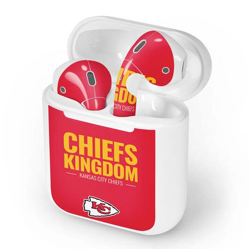 NFL Kansas City Chiefs Team Motto Apple AirPods Skin