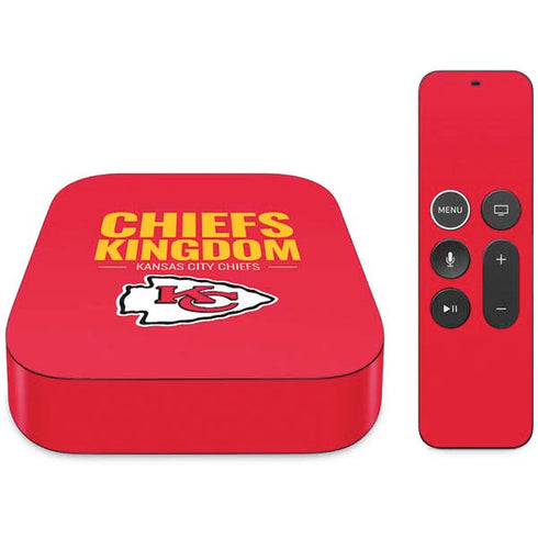 NFL Kansas City Chiefs Team Motto Apple TV Skin