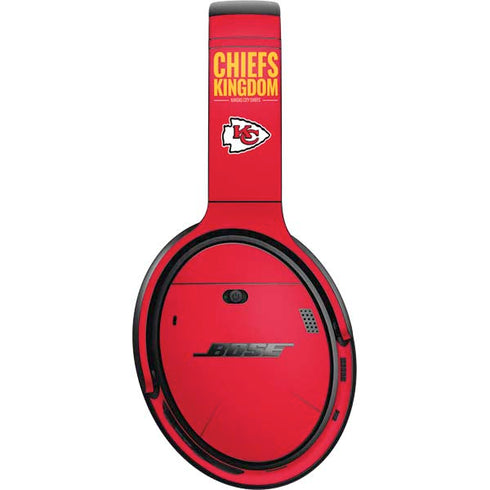 NFL Kansas City Chiefs Team Motto Bose QuietComfort 35 II Headphones Skin