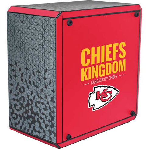 NFL Kansas City Chiefs Team Motto Cooler Master MasterBox Q300L Mini Tower Skin