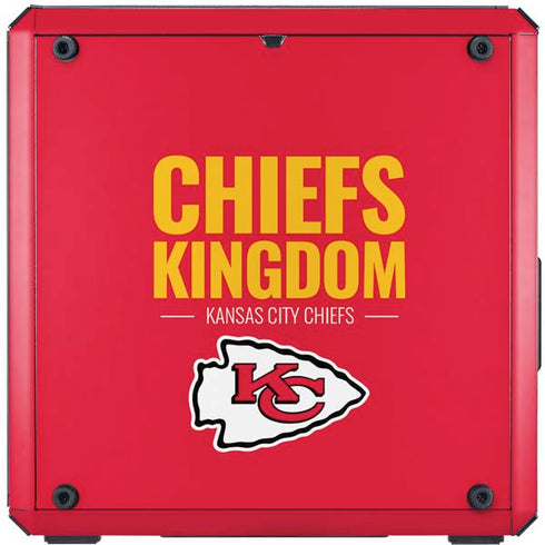 NFL Kansas City Chiefs Team Motto Cooler Master MasterBox Q300L Mini Tower Skin