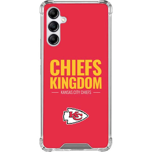 NFL Kansas City Chiefs Team Motto Galaxy A15 5G Clear Case