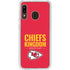 NFL Kansas City Chiefs Team Motto Galaxy A20 Clear Case