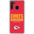 NFL Kansas City Chiefs Team Motto Galaxy A21 Clear Case