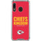 NFL Kansas City Chiefs Team Motto Galaxy A30 Clear Case