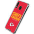 NFL Kansas City Chiefs Team Motto Galaxy A30 Clear Case