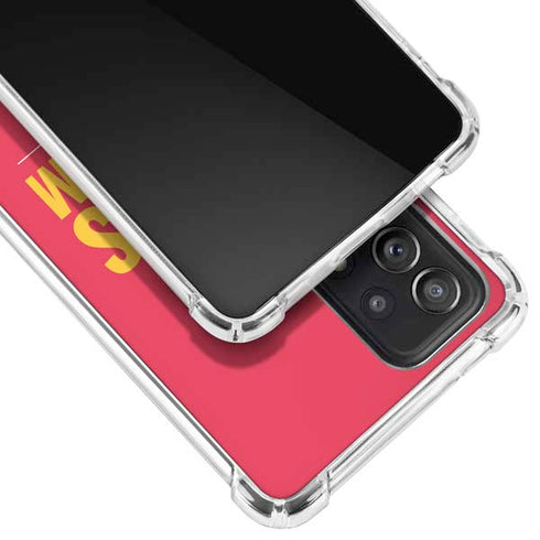 NFL Kansas City Chiefs Team Motto Galaxy A52 5G Clear Case