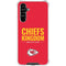 NFL Kansas City Chiefs Team Motto Galaxy A54 5G Clear Case