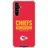 NFL Kansas City Chiefs Team Motto Galaxy A54 5G Clear Case