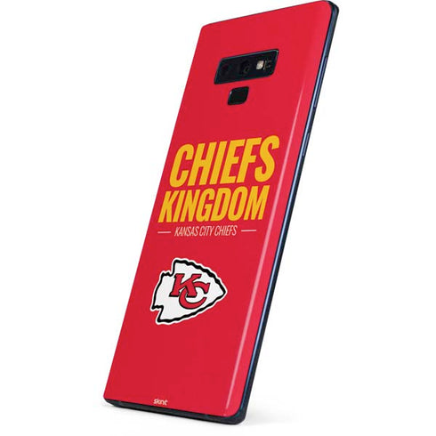 NFL Kansas City Chiefs Team Motto Galaxy Note 9 Skin