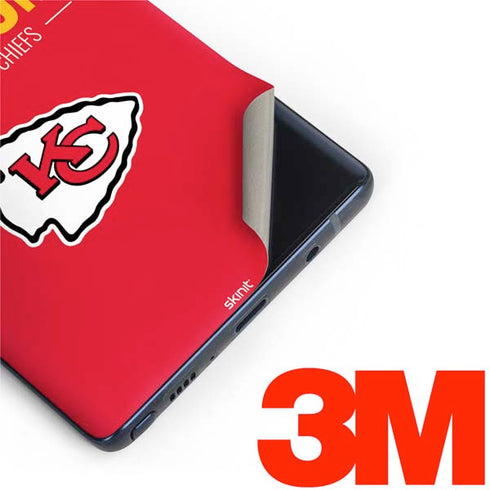 NFL Kansas City Chiefs Team Motto Galaxy Note 9 Skin