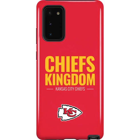 NFL Kansas City Chiefs Team Motto Galaxy Note20 5G Pro Case
