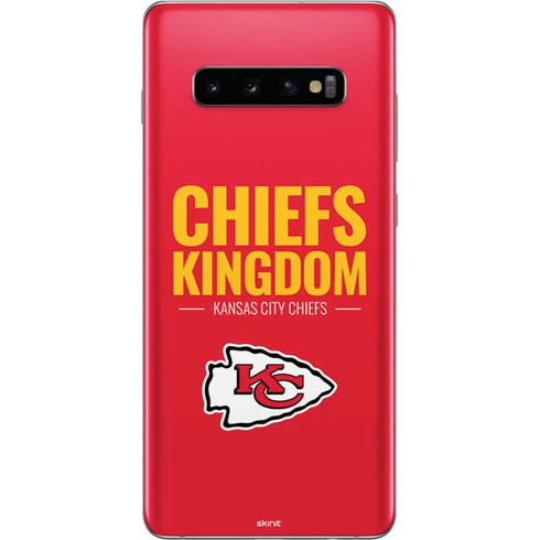 NFL Kansas City Chiefs Team Motto Galaxy S10 Plus Skin