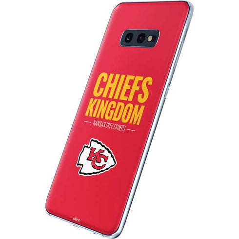 NFL Kansas City Chiefs Team Motto Galaxy S10e Skin