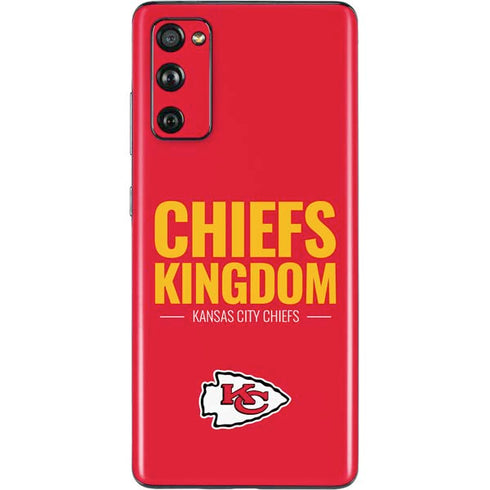 NFL Kansas City Chiefs Team Motto Galaxy S20 Fan Edition Skin