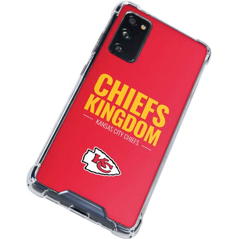 NFL Kansas City Chiefs Team Motto Galaxy S20 FE Clear Case