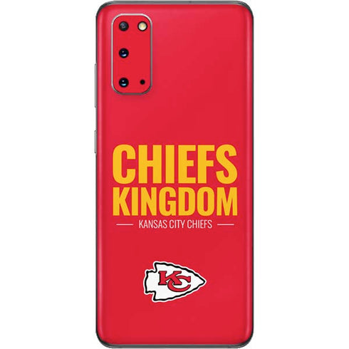 NFL Kansas City Chiefs Team Motto Galaxy S20 Skin
