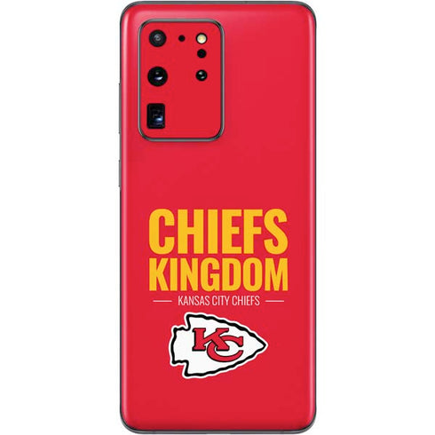 NFL Kansas City Chiefs Team Motto Galaxy S20 Ultra 5G Skin