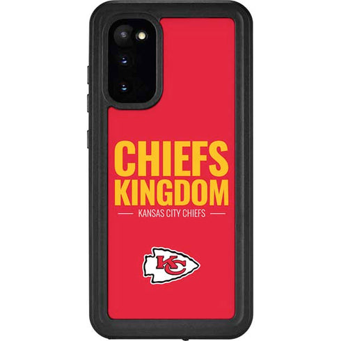 NFL Kansas City Chiefs Team Motto Galaxy S20 Waterproof Case