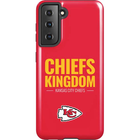 NFL Kansas City Chiefs Team Motto Galaxy S21 5G Pro Case