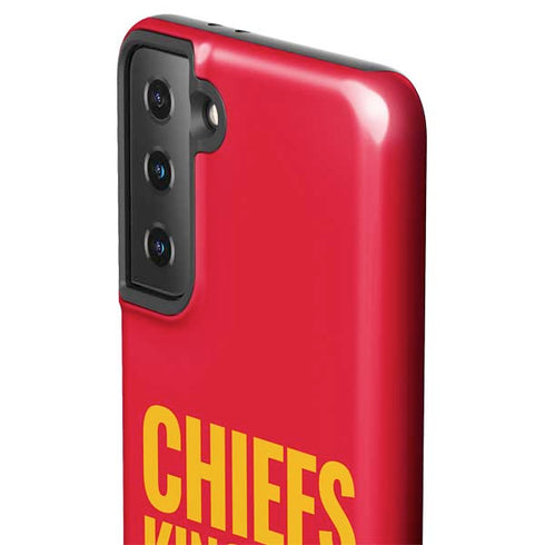 NFL Kansas City Chiefs Team Motto Galaxy S21 FE Pro Case