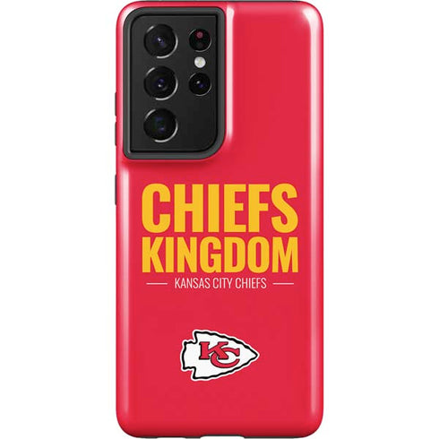 NFL Kansas City Chiefs Team Motto Galaxy S21 Ultra 5G Pro Case