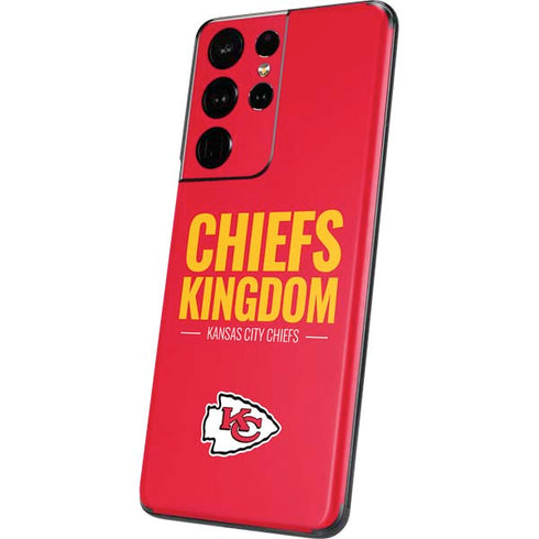 NFL Kansas City Chiefs Team Motto Galaxy S21 Ultra 5G Skin