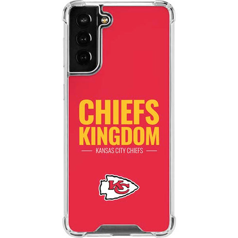 NFL Kansas City Chiefs Team Motto Galaxy S22 Plus Clear Case