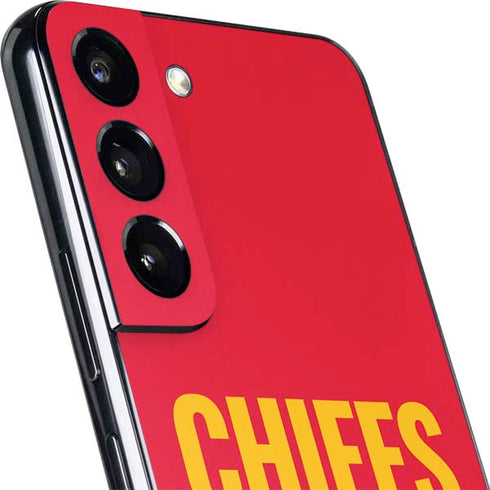 NFL Kansas City Chiefs Team Motto Galaxy S22 Skin