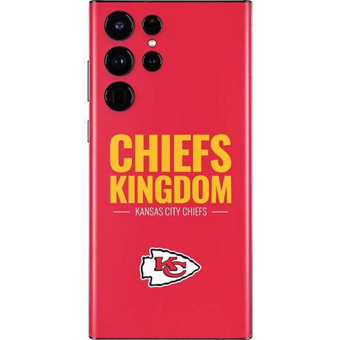 NFL Kansas City Chiefs Team Motto Galaxy S22 Ultra Skin