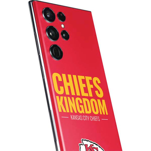 NFL Kansas City Chiefs Team Motto Galaxy S22 Ultra Skin