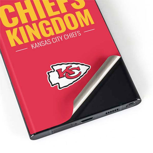 NFL Kansas City Chiefs Team Motto Galaxy S22 Ultra Skin