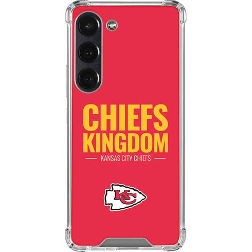 NFL Kansas City Chiefs Team Motto Galaxy S23 Clear Case