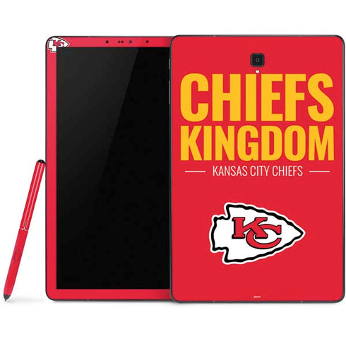 NFL Kansas City Chiefs Team Motto Samsung Galaxy Tab Skin