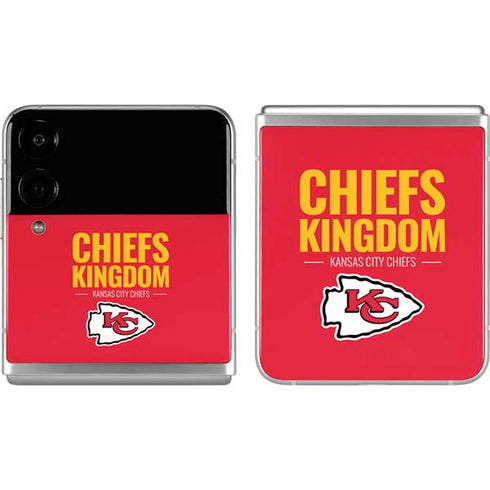 NFL Kansas City Chiefs Team Motto Galaxy Z Flip4 5G Skin