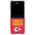 NFL Kansas City Chiefs Team Motto Galaxy Z Flip5 5G Clear Case