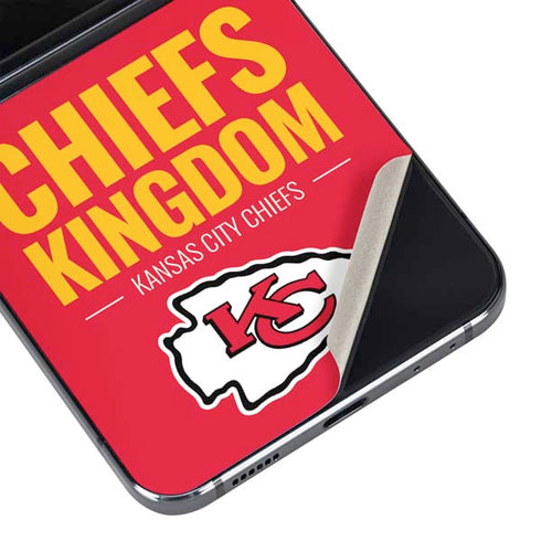 NFL Kansas City Chiefs Team Motto Galaxy Z Flip5 5G Skin