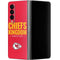 NFL Kansas City Chiefs Team Motto Galaxy Z Fold4 5G Skin