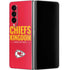 NFL Kansas City Chiefs Team Motto Galaxy Z Fold4 5G Skin