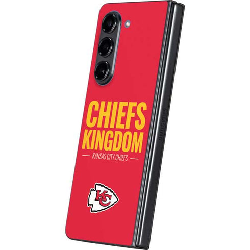 NFL Kansas City Chiefs Team Motto Galaxy Z Fold5 5G Skin