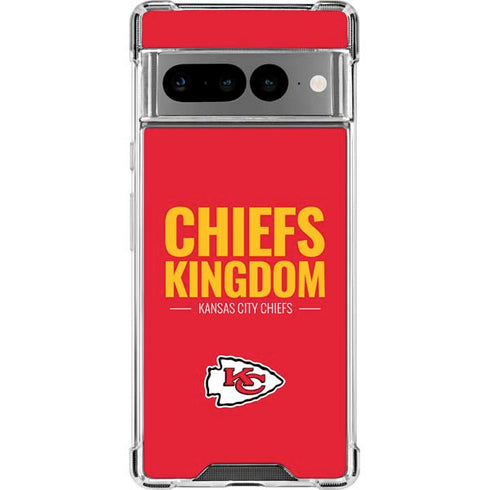 NFL Kansas City Chiefs Team Motto Google Pixel 7 Pro Clear Case