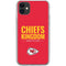 NFL Kansas City Chiefs Team Motto iPhone 11 Clear Case