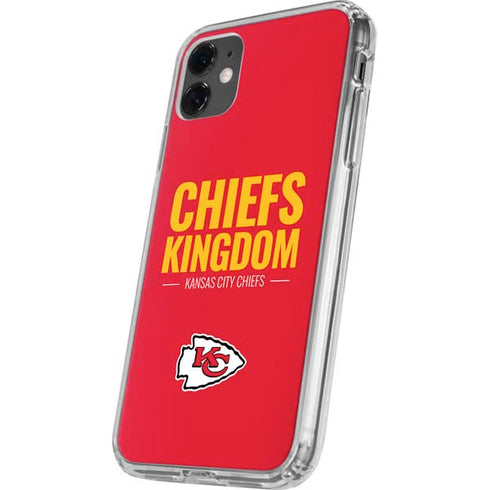 NFL Kansas City Chiefs Team Motto iPhone 11 Clear Case