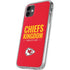 NFL Kansas City Chiefs Team Motto iPhone 11 Clear Case