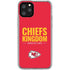NFL Kansas City Chiefs Team Motto iPhone 11 Pro Clear Case