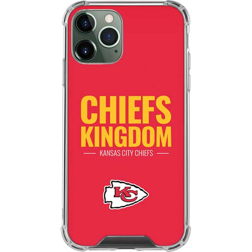 NFL Kansas City Chiefs Team Motto iPhone 11 Pro Max Clear Case