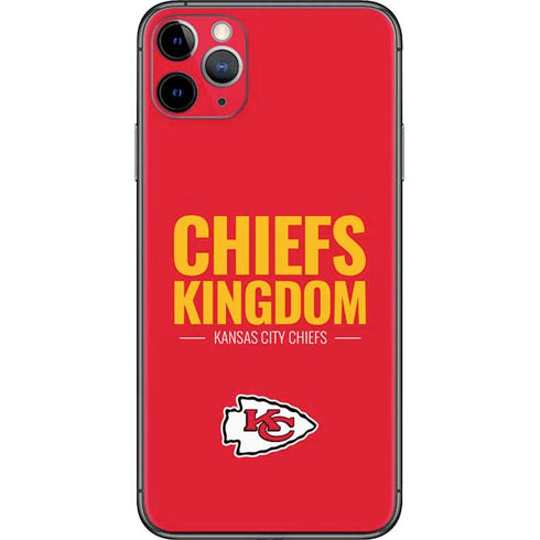 NFL Kansas City Chiefs Team Motto iPhone 11 Pro Max Skin