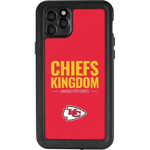 NFL Kansas City Chiefs Team Motto iPhone 11 Pro Max Waterproof Case