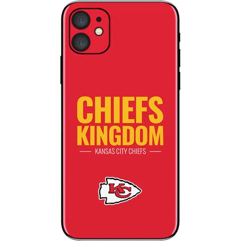 NFL Kansas City Chiefs Team Motto iPhone 11 Skin